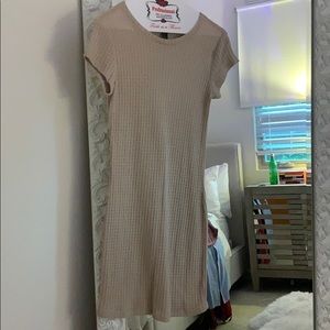 Cream colored mini dress